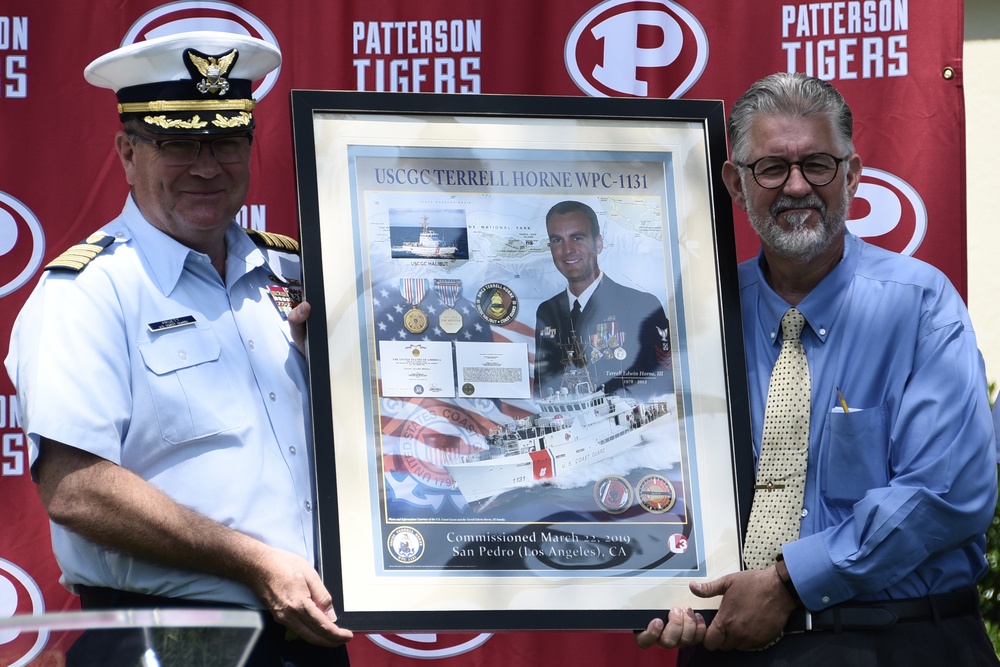Patterson Unified School District Honors Terrell Horne