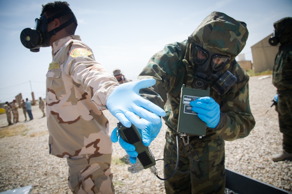 Iraqi Army CBRN Training