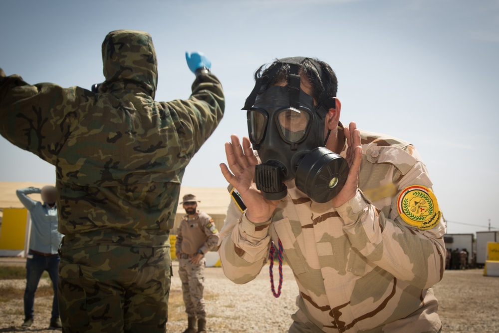 Iraqi Army CBRN Training