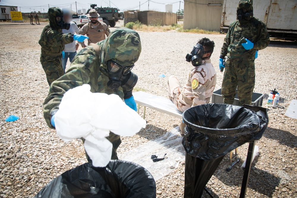 Iraqi Army CBRN Training