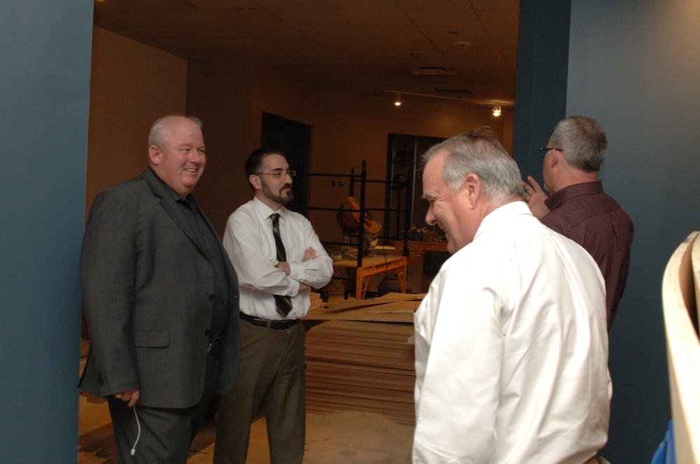 Navy Museums Director tours upcoming exhibit