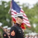 Military Funeral Honors With Funeral Escort Are Conducted for U.S. Marine Corps Staff Sgt. Benjamin Hines