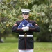 Military Funeral Honors With Funeral Escort Are Conducted for U.S. Marine Corps Staff Sgt. Benjamin Hines