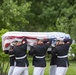 Military Funeral Honors With Funeral Escort Are Conducted for U.S. Marine Corps Staff Sgt. Benjamin Hines