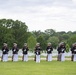 Military Funeral Honors With Funeral Escort Are Conducted for U.S. Marine Corps Staff Sgt. Benjamin Hines