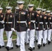 Military Funeral Honors With Funeral Escort Are Conducted for U.S. Marine Corps Staff Sgt. Benjamin Hines