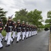 Military Funeral Honors With Funeral Escort Are Conducted for U.S. Marine Corps Staff Sgt. Benjamin Hines