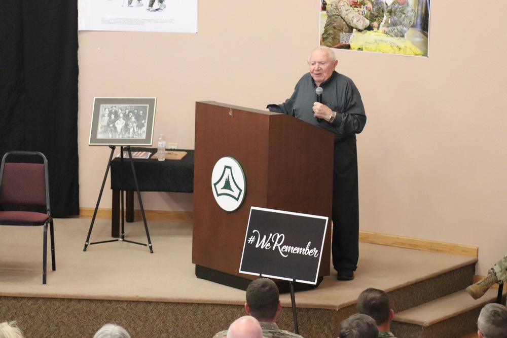 Holocaust survivor shares story with Fort McCoy during 2019 Days of Remembrance observance