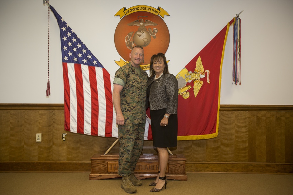 Mrs. Marisa Thresher Awarded Camp Lejeune Military Spouse of the Year Award