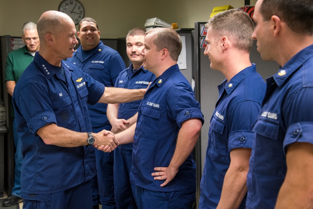 Coast Guard Vice Commandant visits members from Jacksonville area units