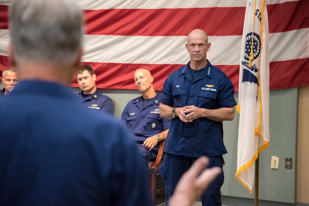 Coast Guard Vice Commandant visits members from Jacksonville area units