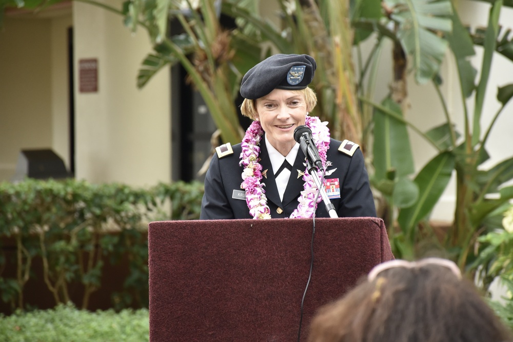 Tripler unveils “Pualani” during the opening ceremony for Nurses Week