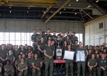 VMGR-252 is awarded the Chesty Puller Award