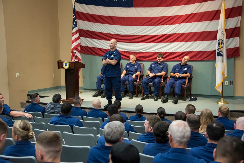 Coast Guard Vice Commandant visits members from Jacksonville area units