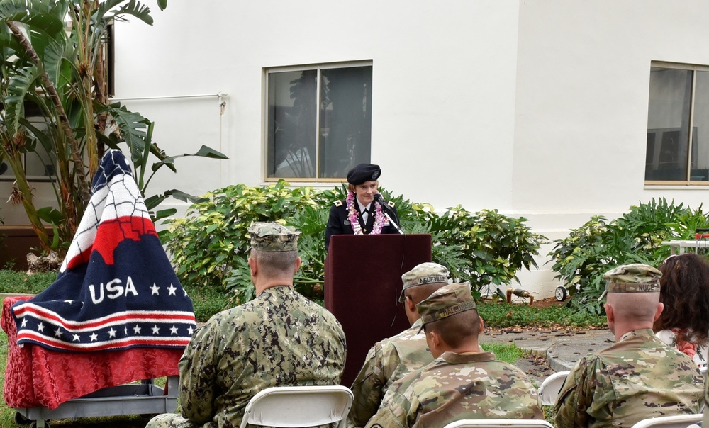 Tripler unveils “Pualani” during the opening ceremony for Nurses Week
