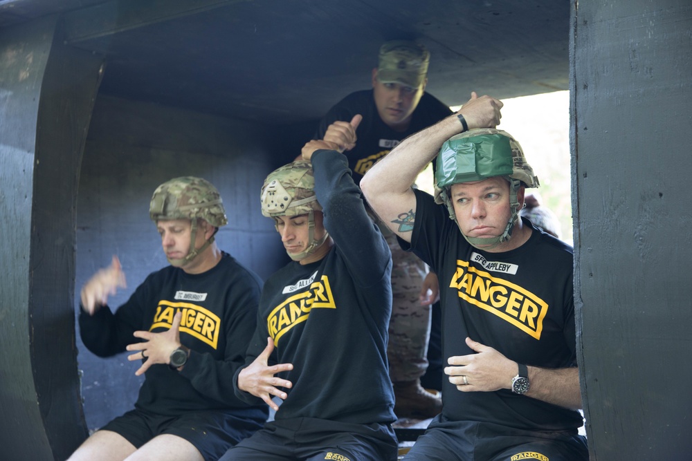 5TH RANGER TRAINING BATTALION WATER JUMP