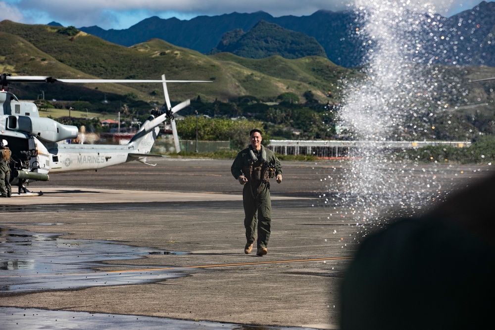 HMLA-367 bids farewell to squadron executive officer