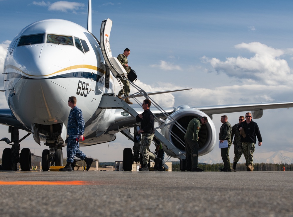 VAQ-134 arrives at Eielson for NE19