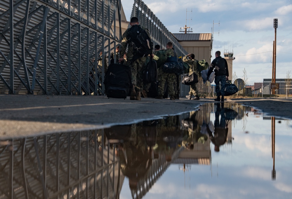 VAQ-134 arrives at Eielson for NE19