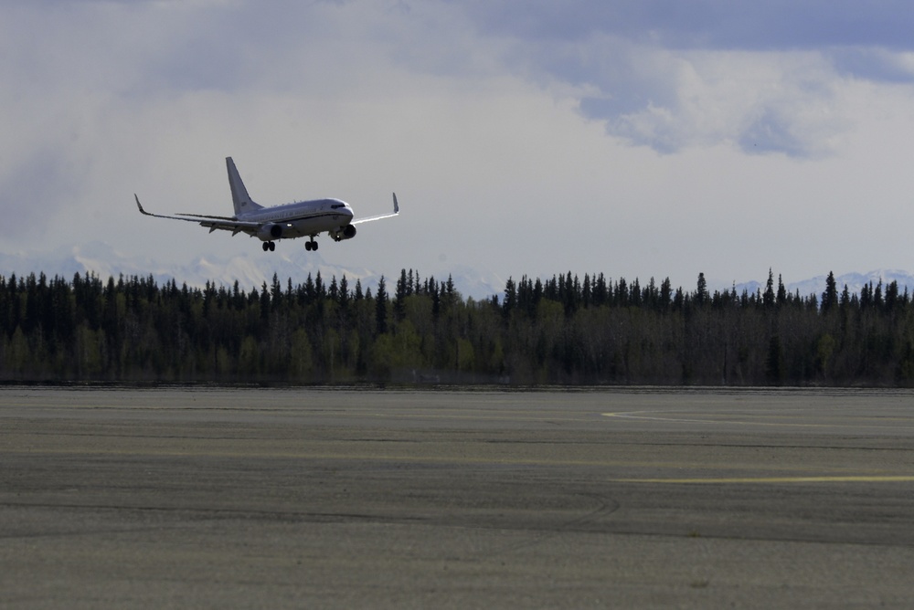 VAQ-134 arrives at Eielson for NE19