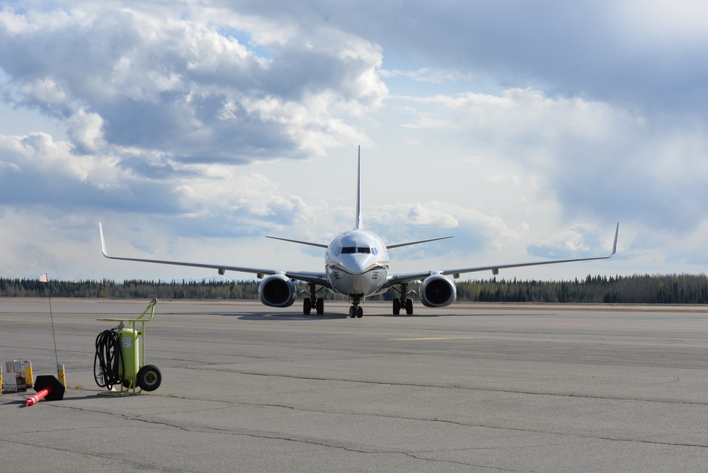 VAQ-134 arrives at Eielson for NE19