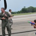 Col. May finishes &quot;Fini Flight&quot;