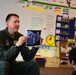 168th WG Commander visits kindergarteners