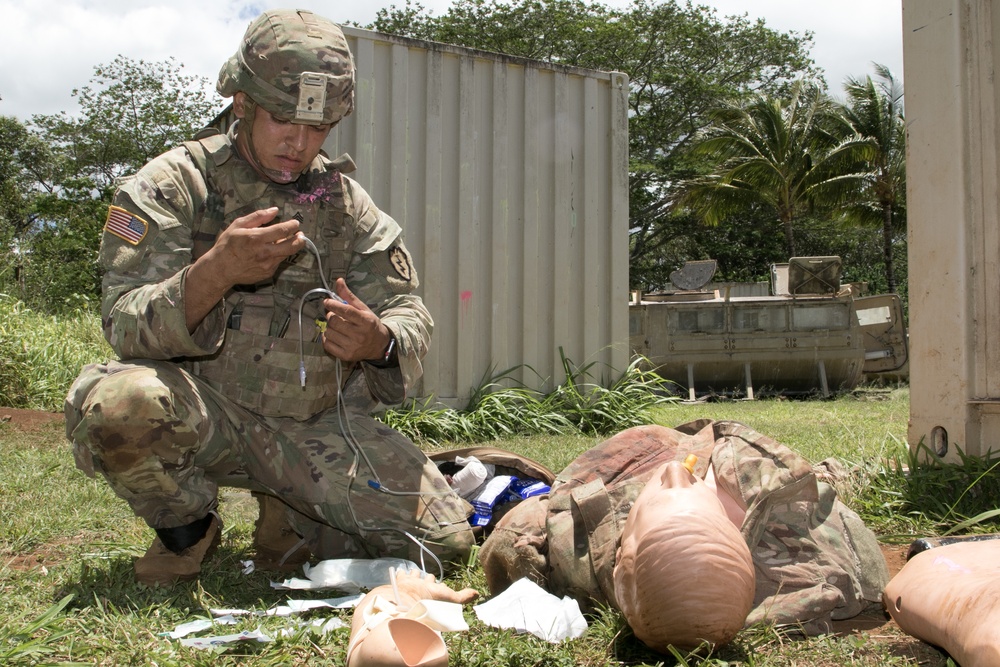 25th Infantry Division Best Medic Competition