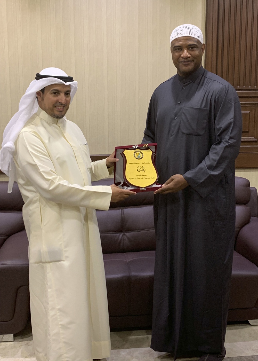Chaplain Khalid Shabazz visits U.S. ARCENT Region