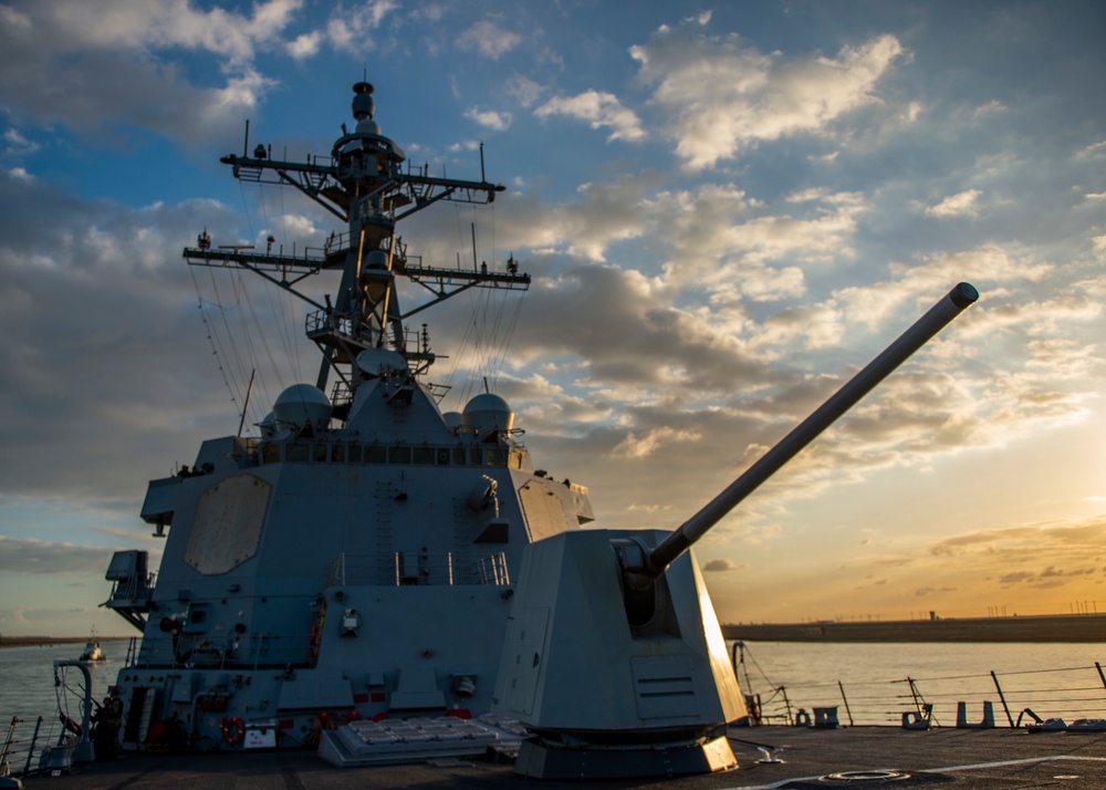 USS Bainbridge Deployment