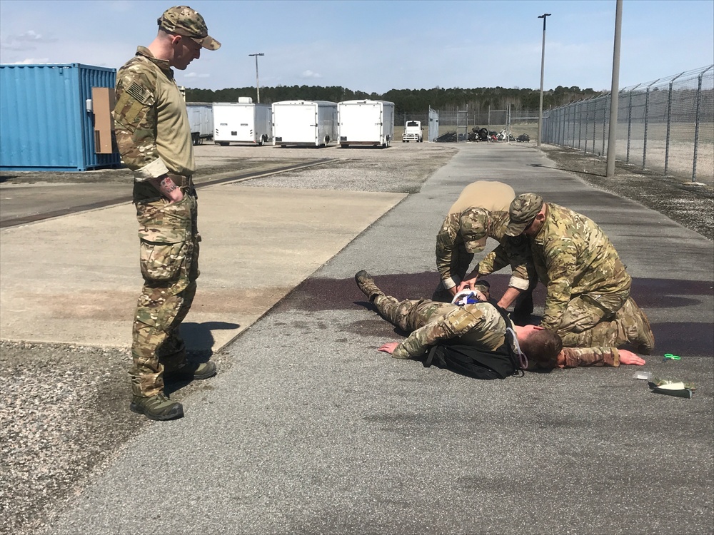 Maritime Security Response Team-East trains medical procedures