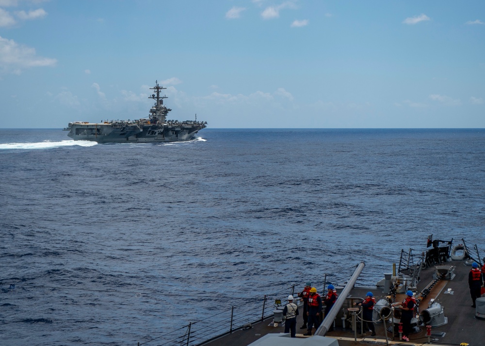 USS Bainbridge Deployment