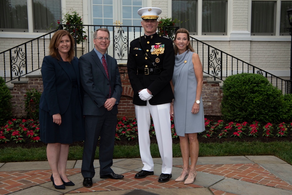 PTDO/DSD Honored Guest at Marine Corps Evening Parade