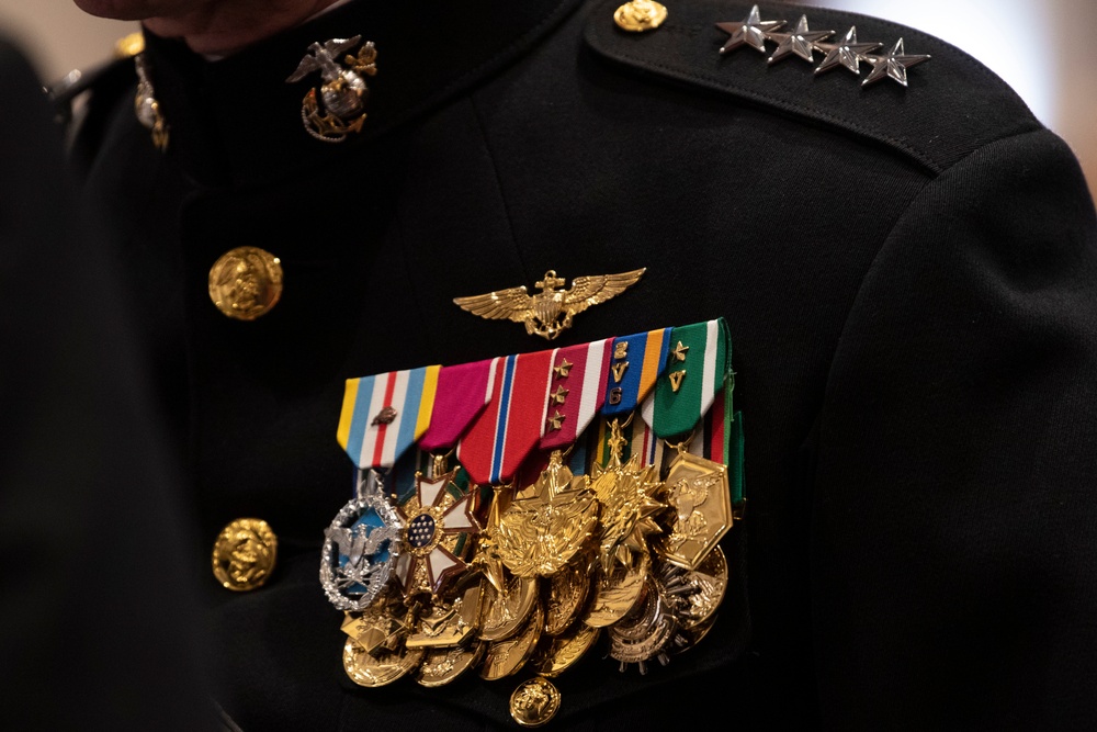 Marine Barracks Washington Holds Evening Parade