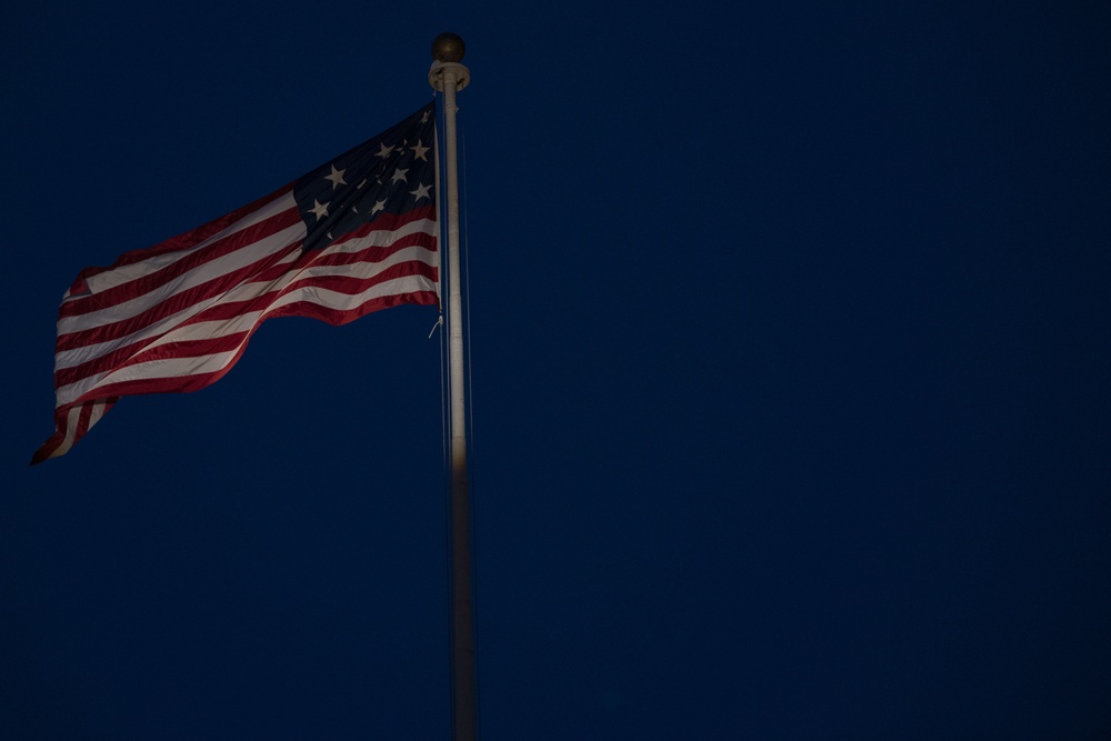 Marine Barracks Washington Holds Evening Parade