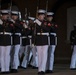 Marine Barracks Washington Holds Evening Parade