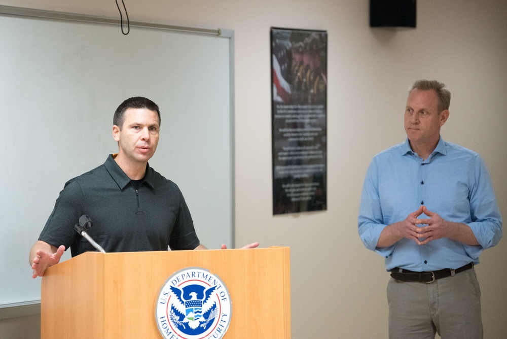 A/SD and A/DHS receive McAllen Border Security update