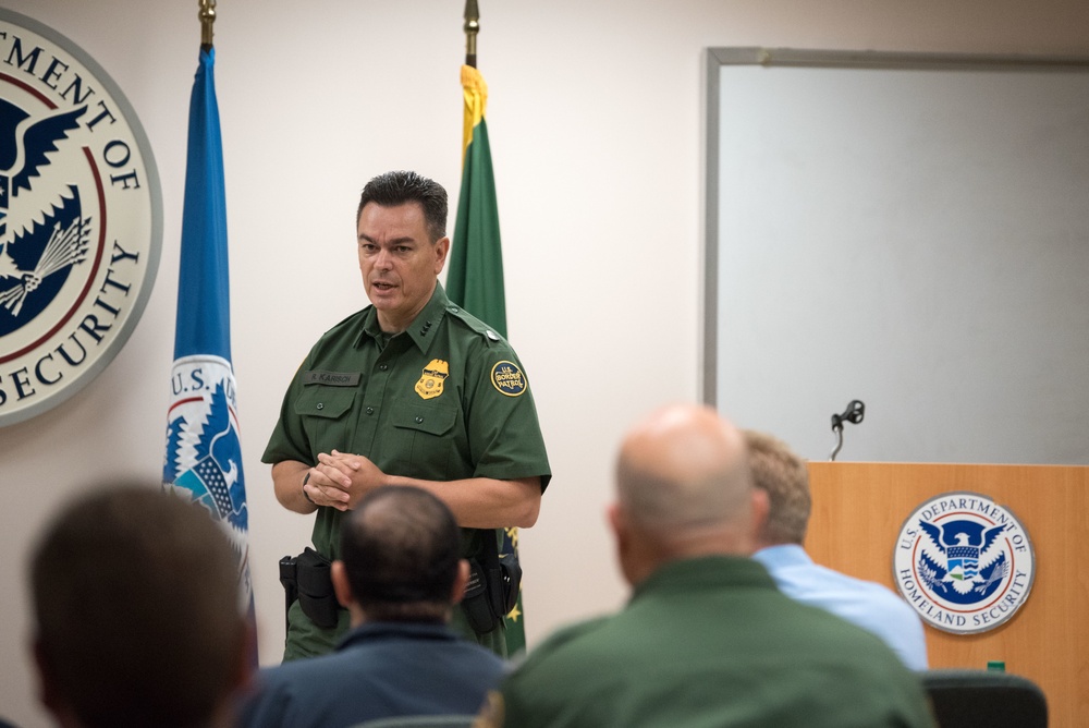 A/SD and A/DHS receive McAllen Border Security update