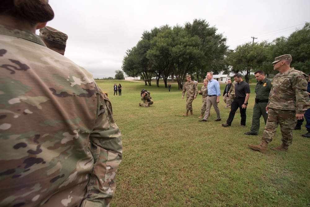 A/SD and A/DHS meets with 3-141 IN BN and 93rd MP BN CRF