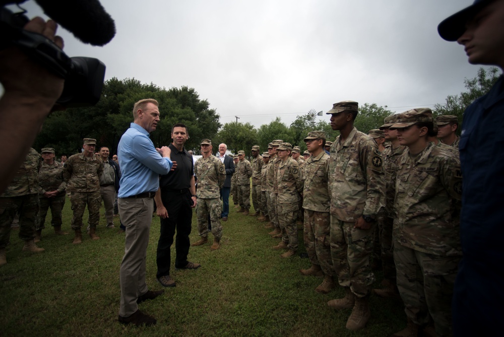 A/SD and A/DHS meets with 3-141 IN BN and 93rd MP BN CRF