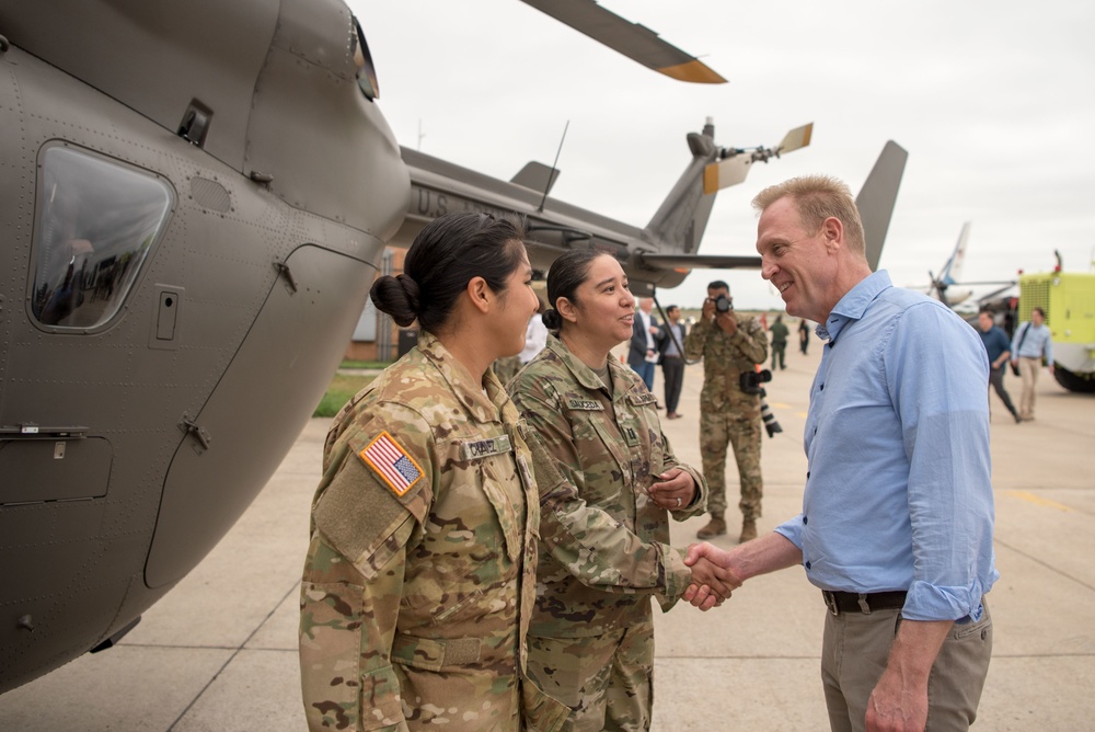 A/SD meets with National Guard Soldiers at US Southern Border