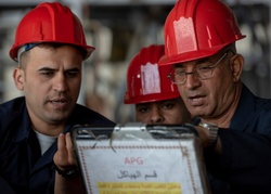 Iraqi Air Force maintainers perform C2 checks [Image 2 of 10]