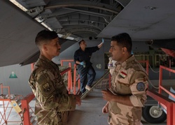 Iraqi Air Force maintainers perform C2 checks [Image 4 of 10]