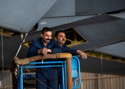 Iraqi Air Force maintainers perform C2 checks [Image 7 of 10]