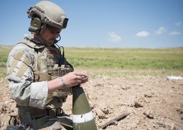 EOD team clears munitions, ensures safety