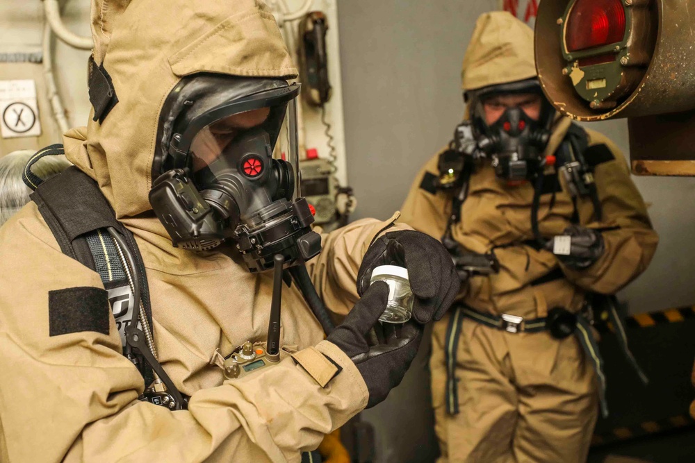 22nd MEU Chemical, Biological, Radiological and Nuclear Training