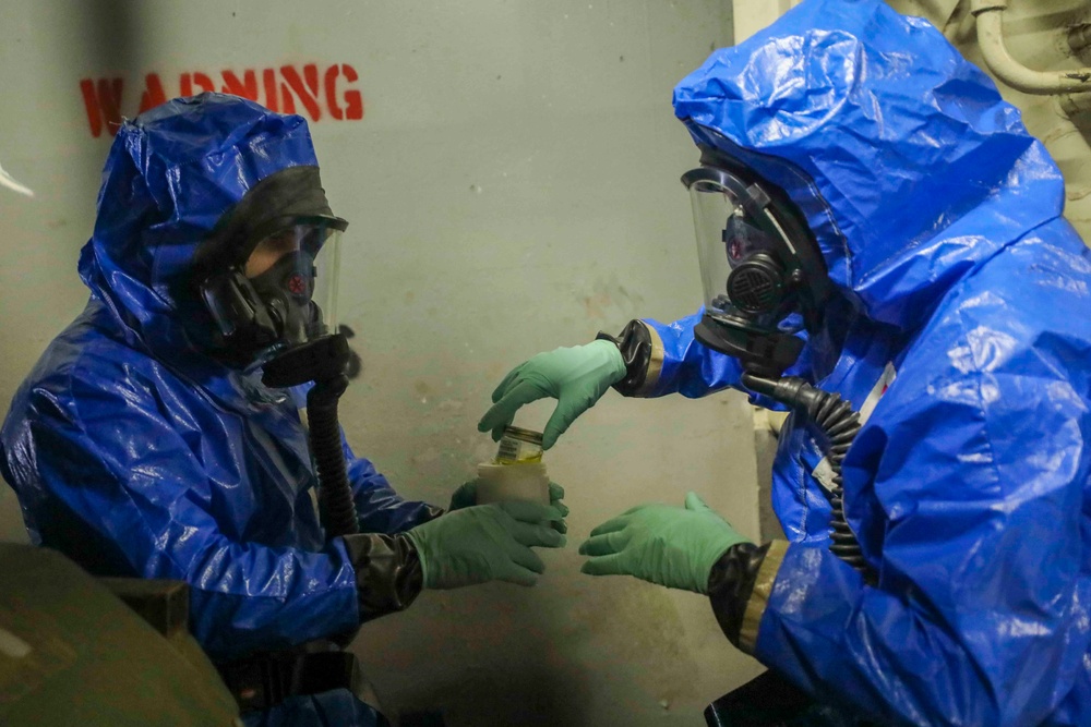 22nd MEU Chemical, Biological, Radiological and Nuclear Training