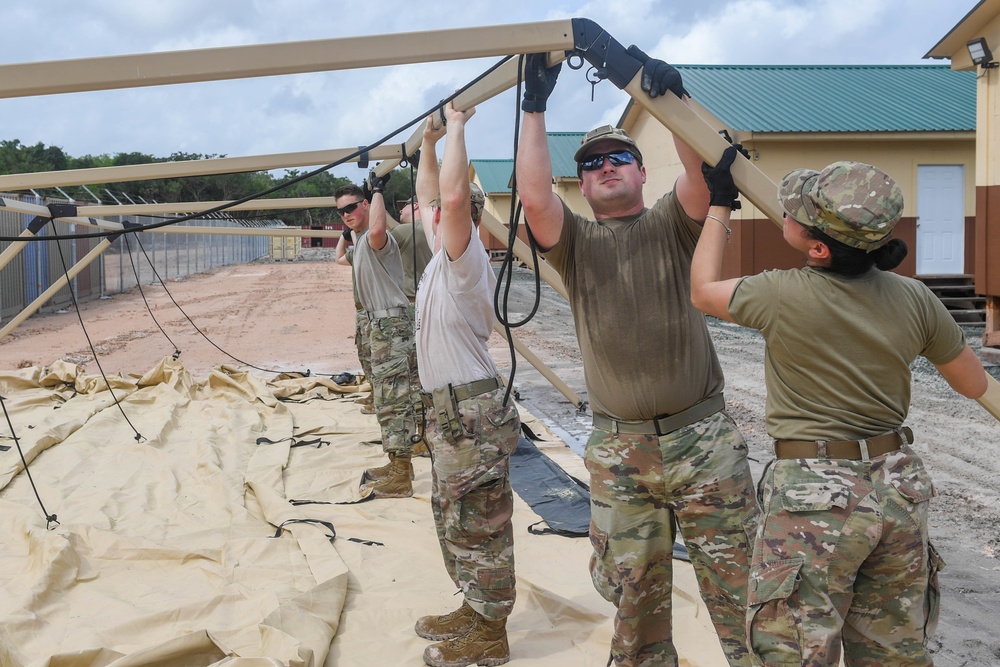 New Horizons exercise 2019: Camp Seweyo progress