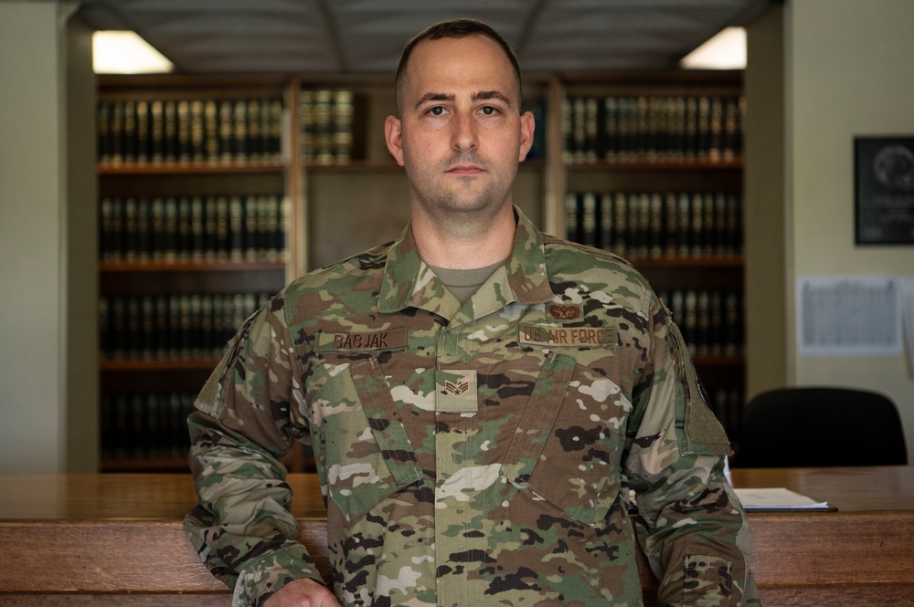 SrA Bryan Babjak Airman of the Week