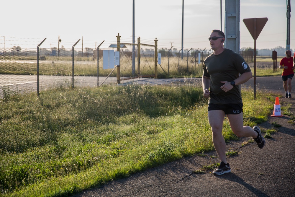 Moron Air Base hosts annual “No Bull” half marathon, 10-kilometer race